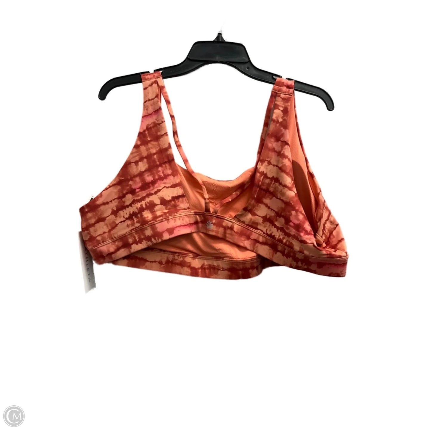 Athletic Bra By Athleta In Orange, Size: 3x