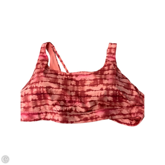 Athletic Bra By Athleta In Orange, Size: 3x