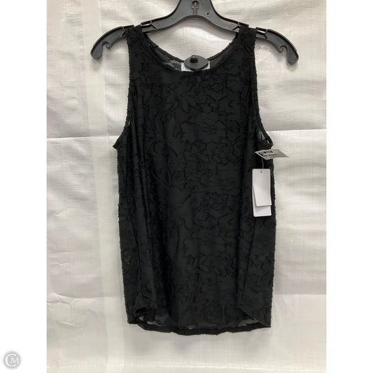 Top Sleeveless By Nordstrom In Black, Size: S