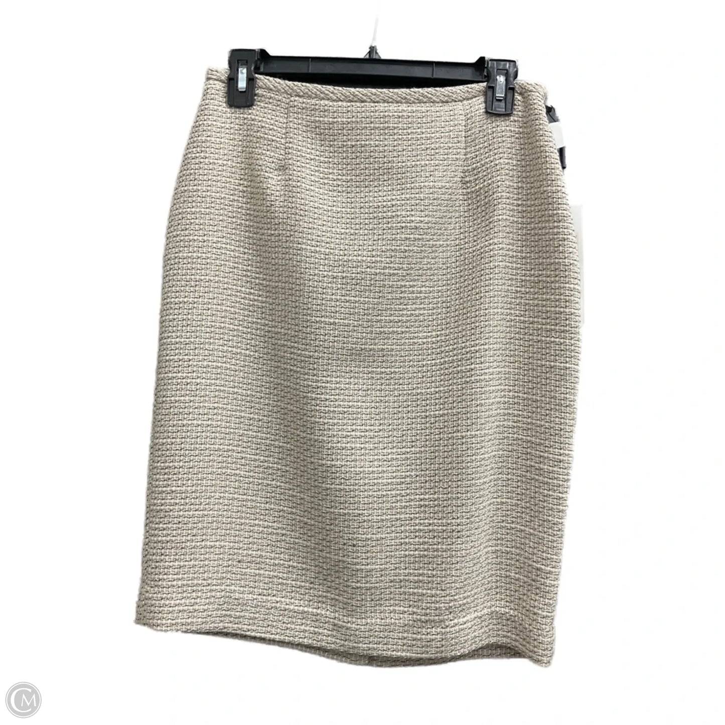 Skirt Midi By Calvin Klein In Cream, Size: 4