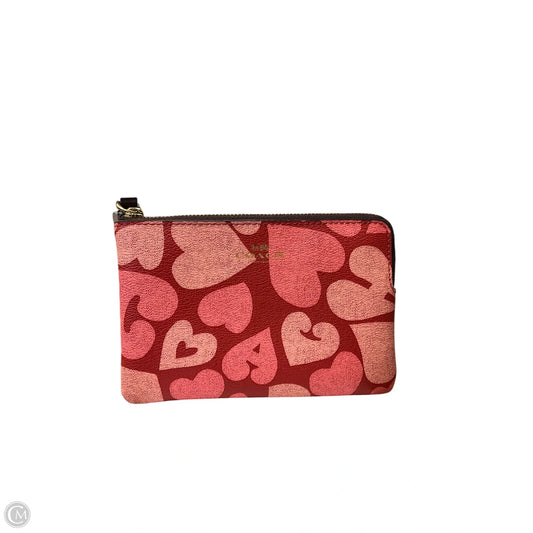 Wristlet Designer By Coach, Size: Medium