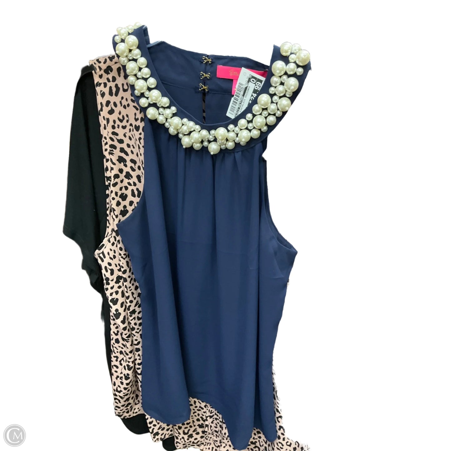 Top Sleeveless Designer By Lilly Pulitzer In Blue, Size: S