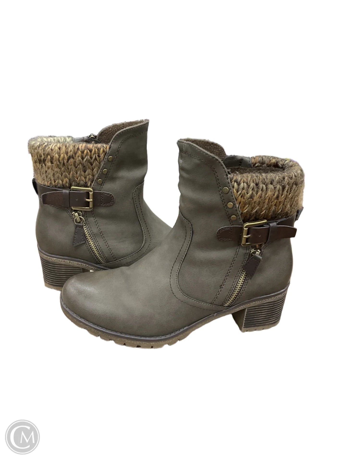 Boots Ankle Heels By Spring Step Size: 10