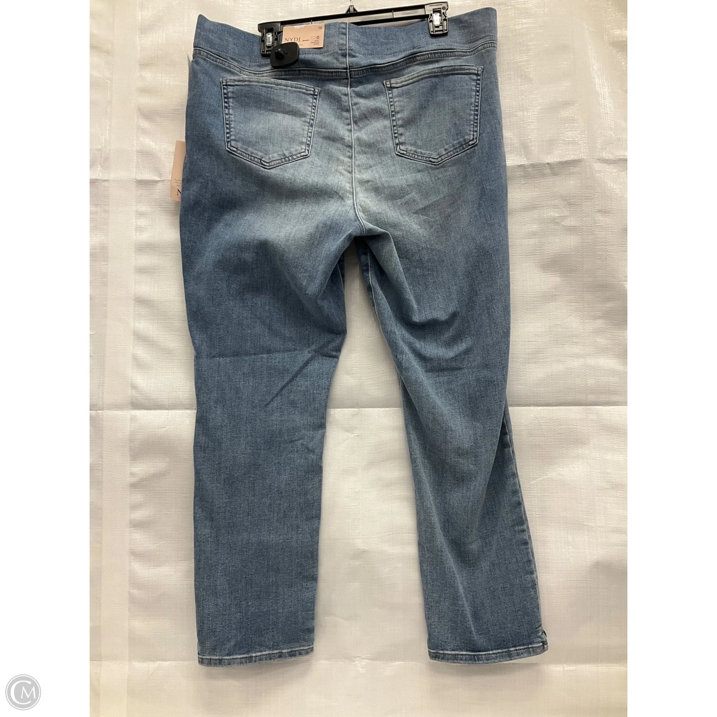 Jeans Jeggings By Not Your Daughters Jeans In Blue Denim, Size: 16