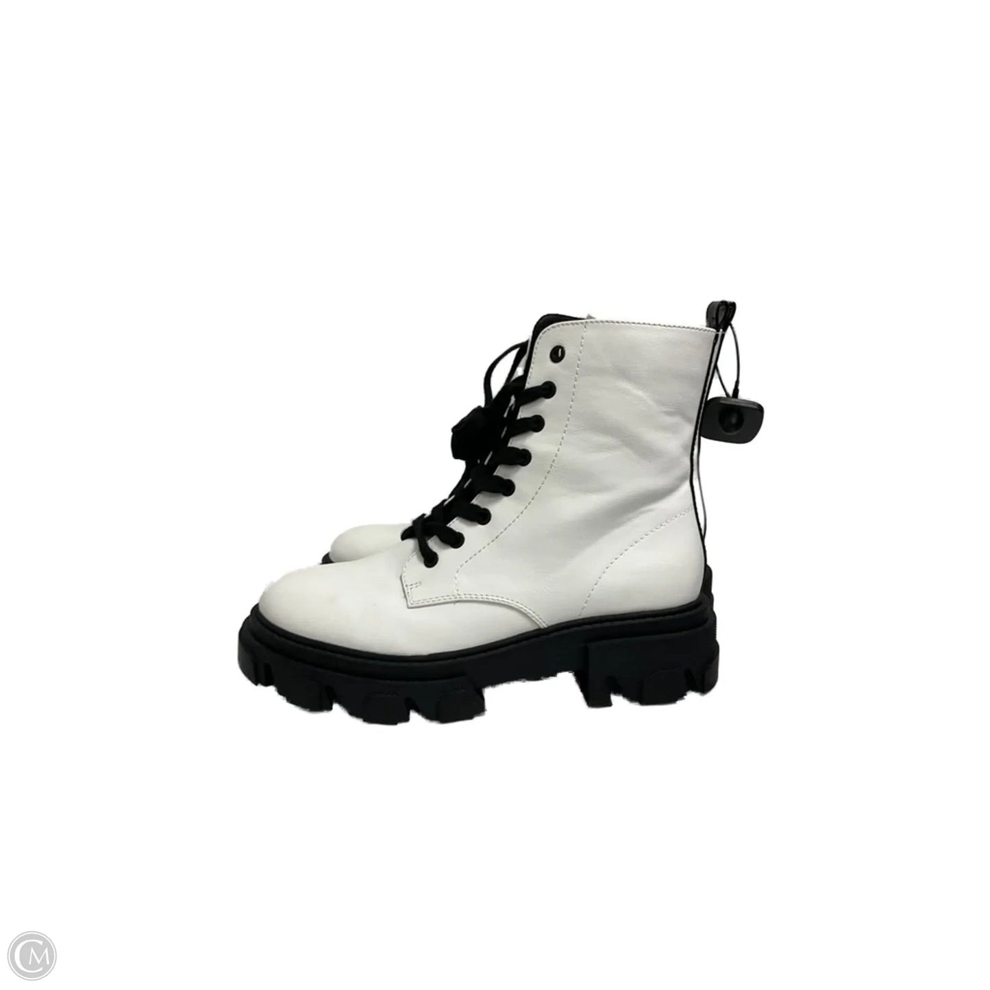 Boots Combat By Nine West In White, Size: 9