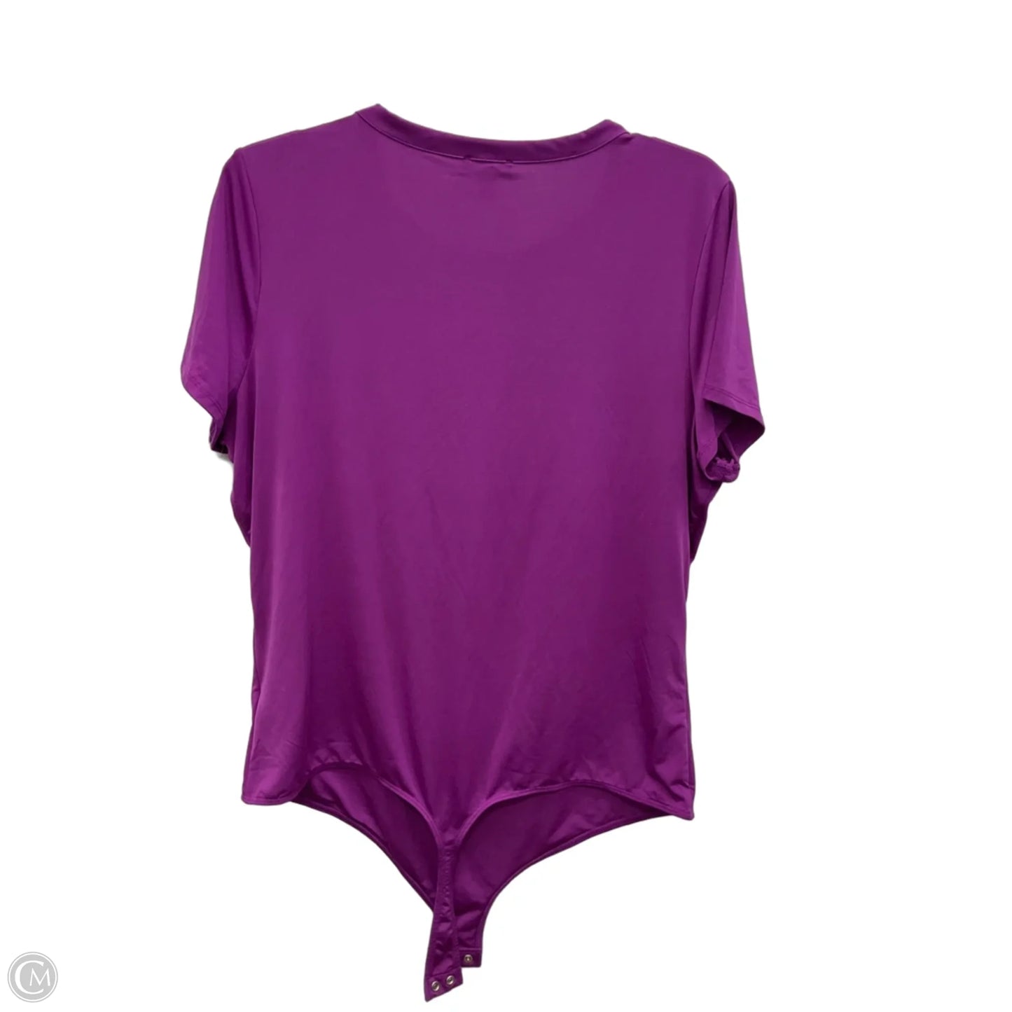 Bodysuit By Express In Purple, Size: Xl