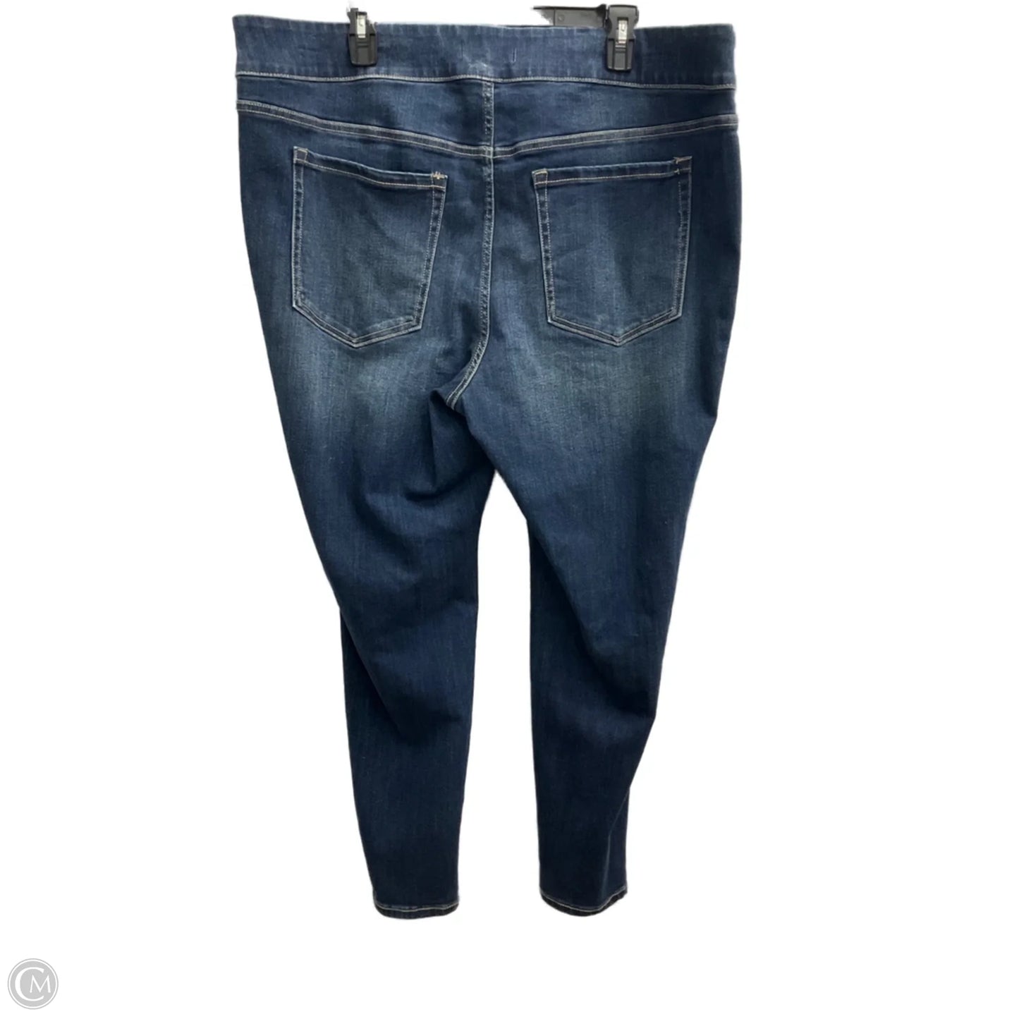 Jeans Cropped By Lane Bryant In Blue Denim, Size: 22