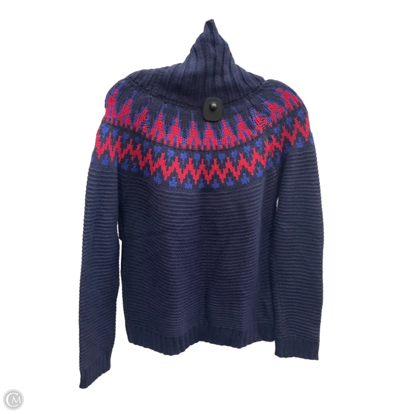 Sweater By Clothes Mentor In Blue, Size: M