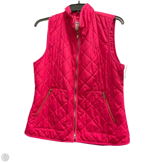 Vest Puffer & Quilted By Old Navy In Pink, Size: M