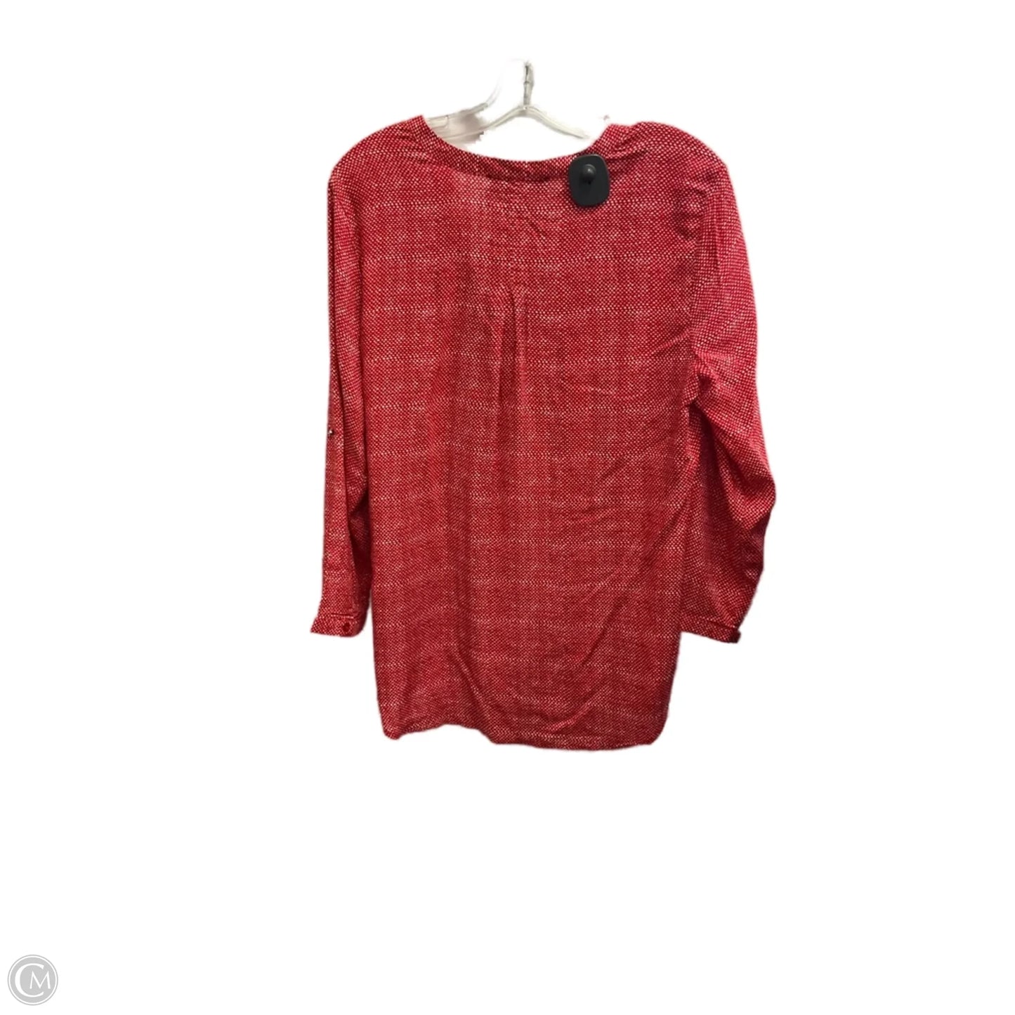 Top Long Sleeve By Grand And Greene In Red, Size: S