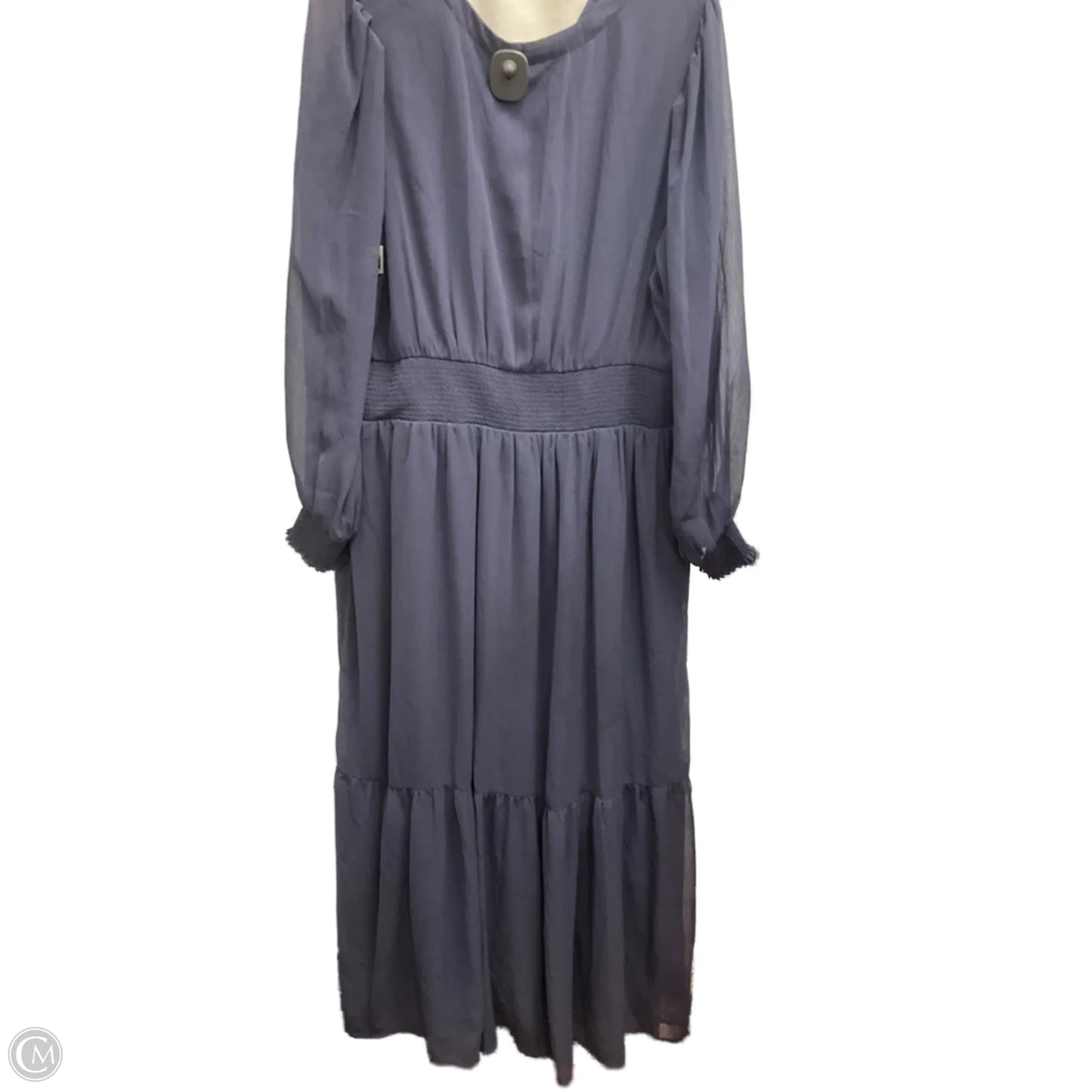 Dress Casual Maxi By Old Navy In Blue, Size: Xxl