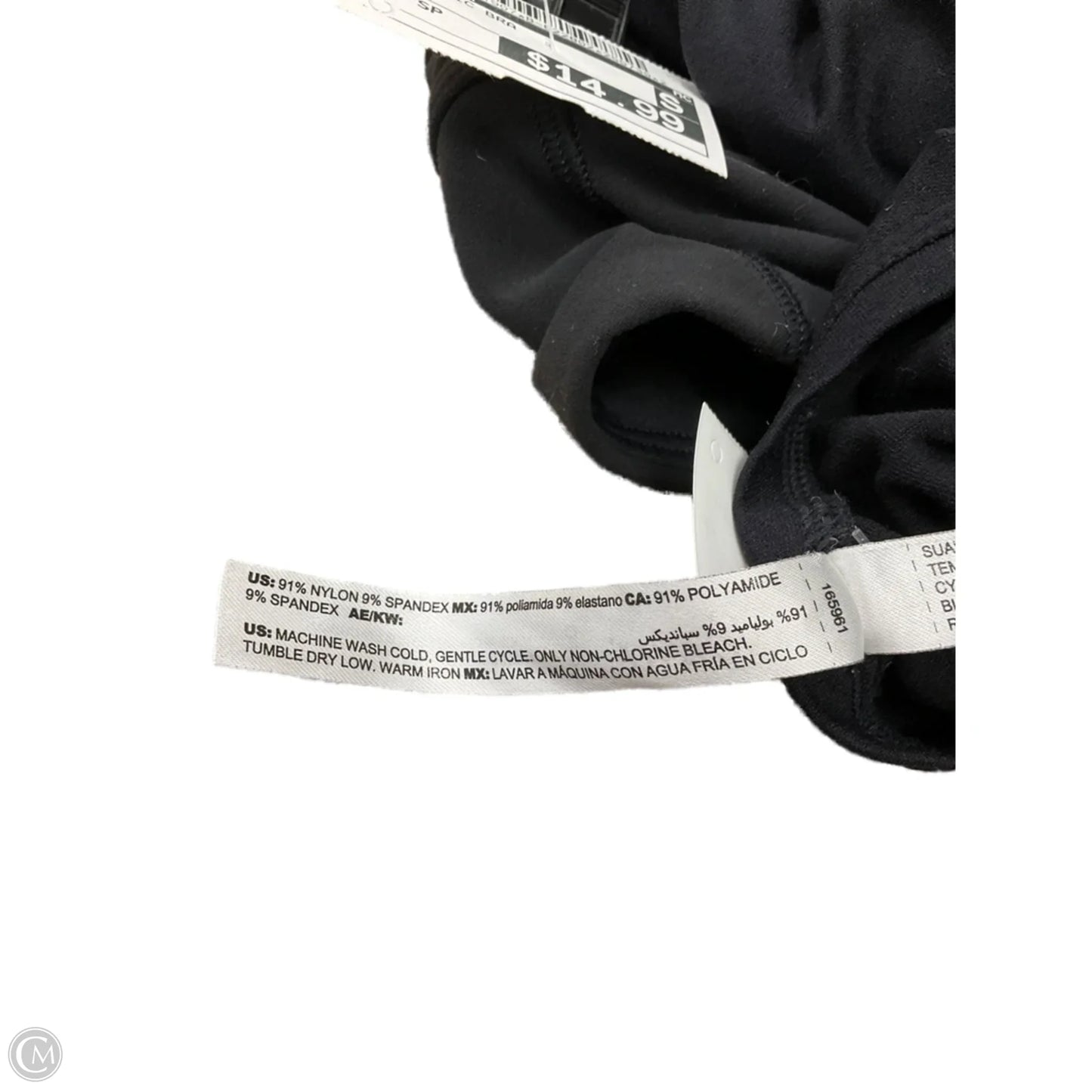 Top Sleeveless Basic By Soma In Black, Size: L