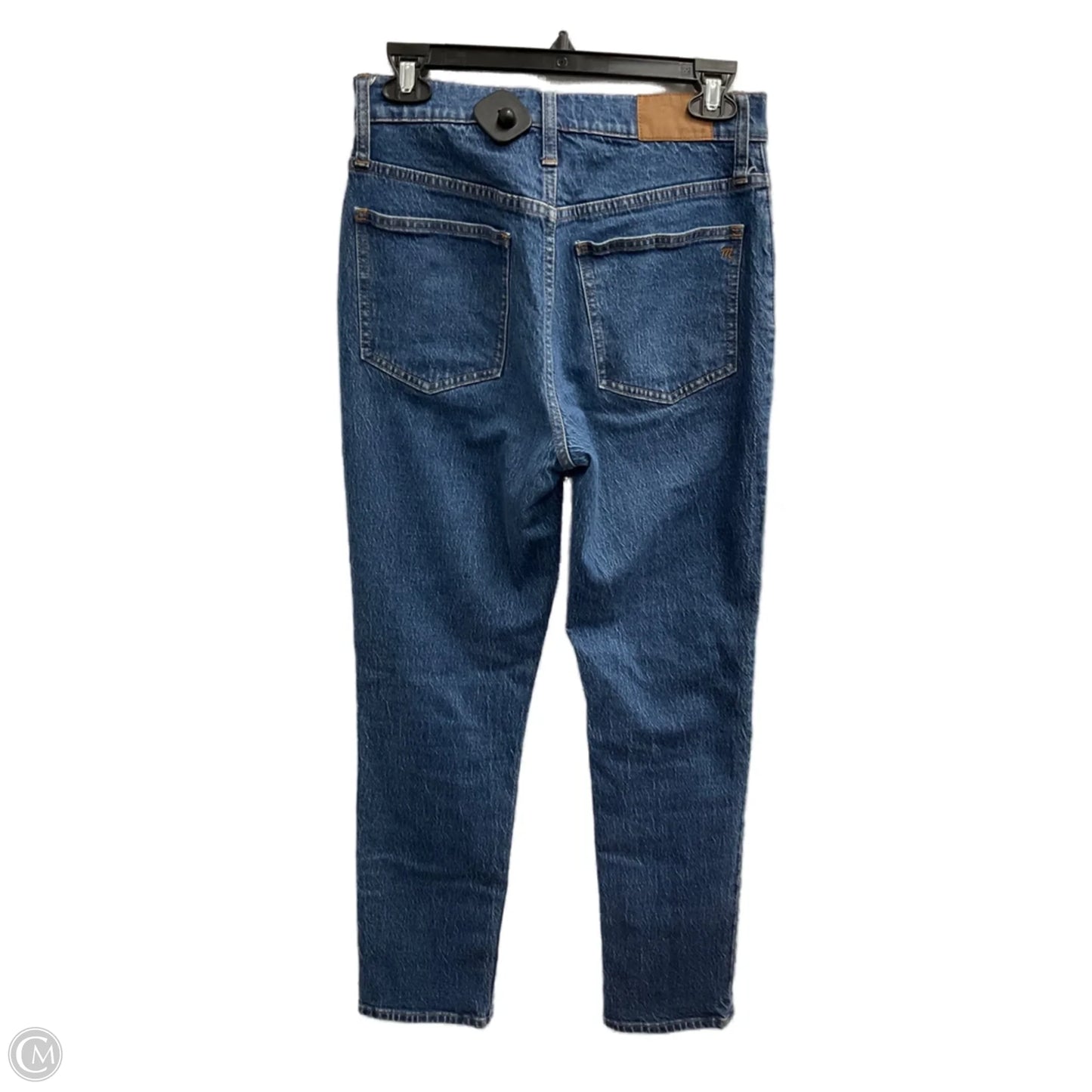 Jeans Straight By Madewell In Blue Denim, Size: 2