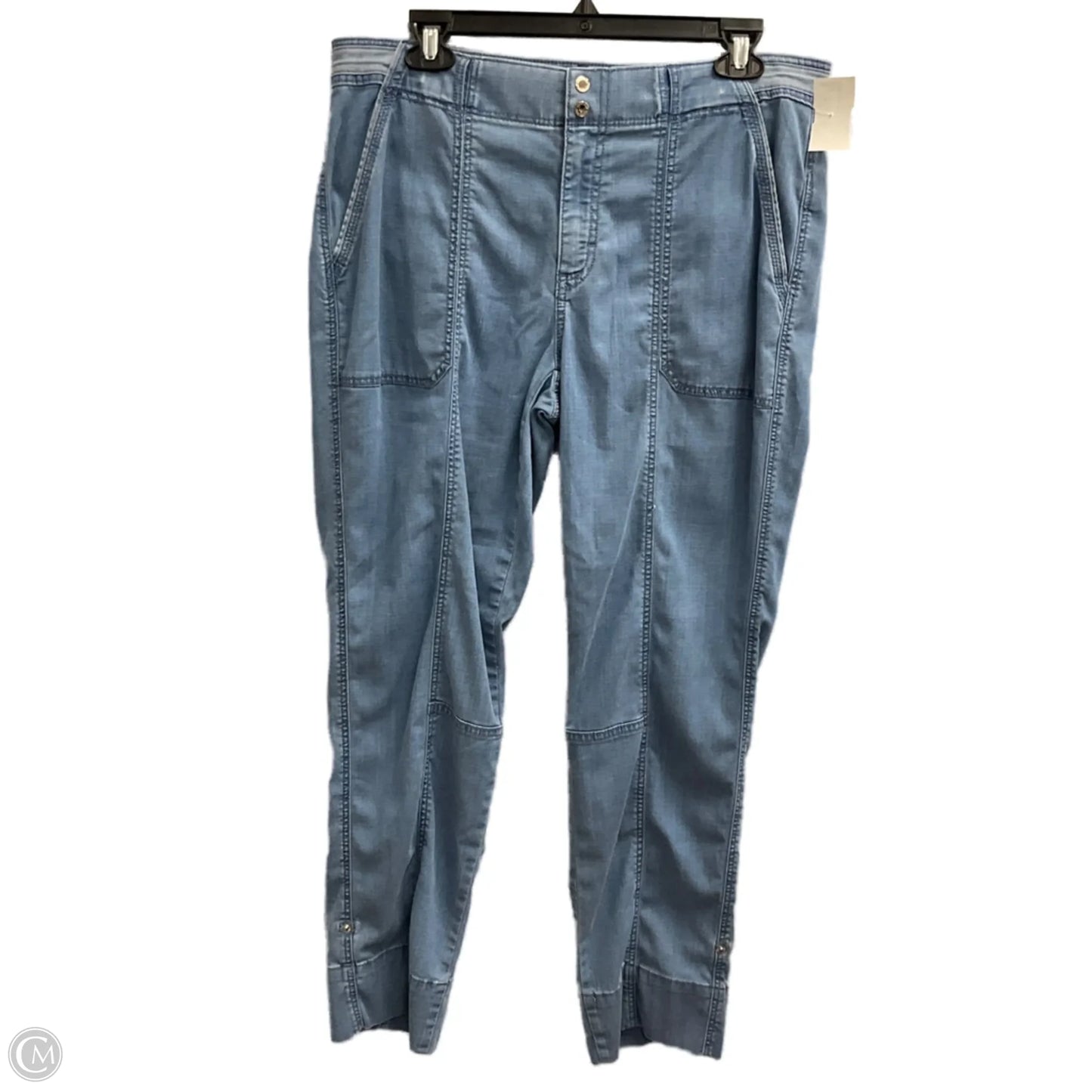 Jeans Cropped By White House Black Market In Blue Denim, Size: 10
