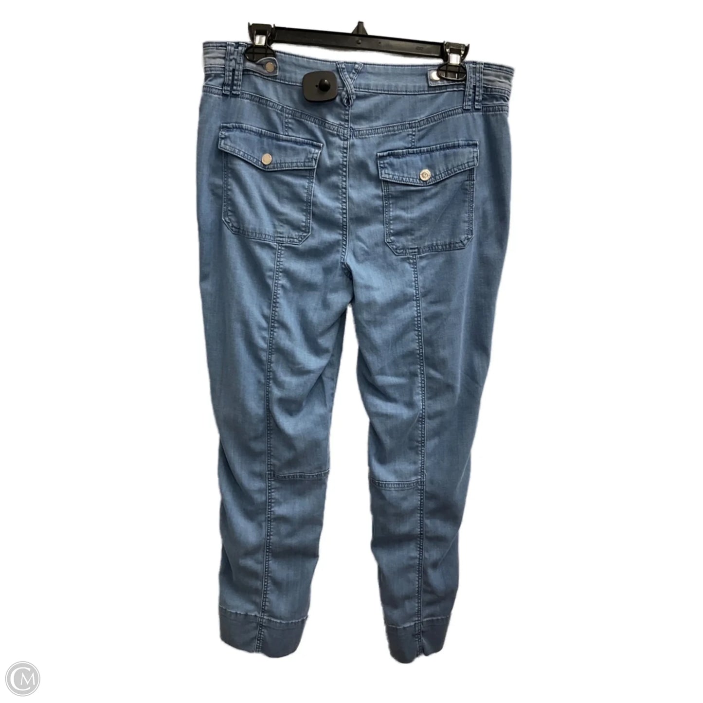 Jeans Cropped By White House Black Market In Blue Denim, Size: 10