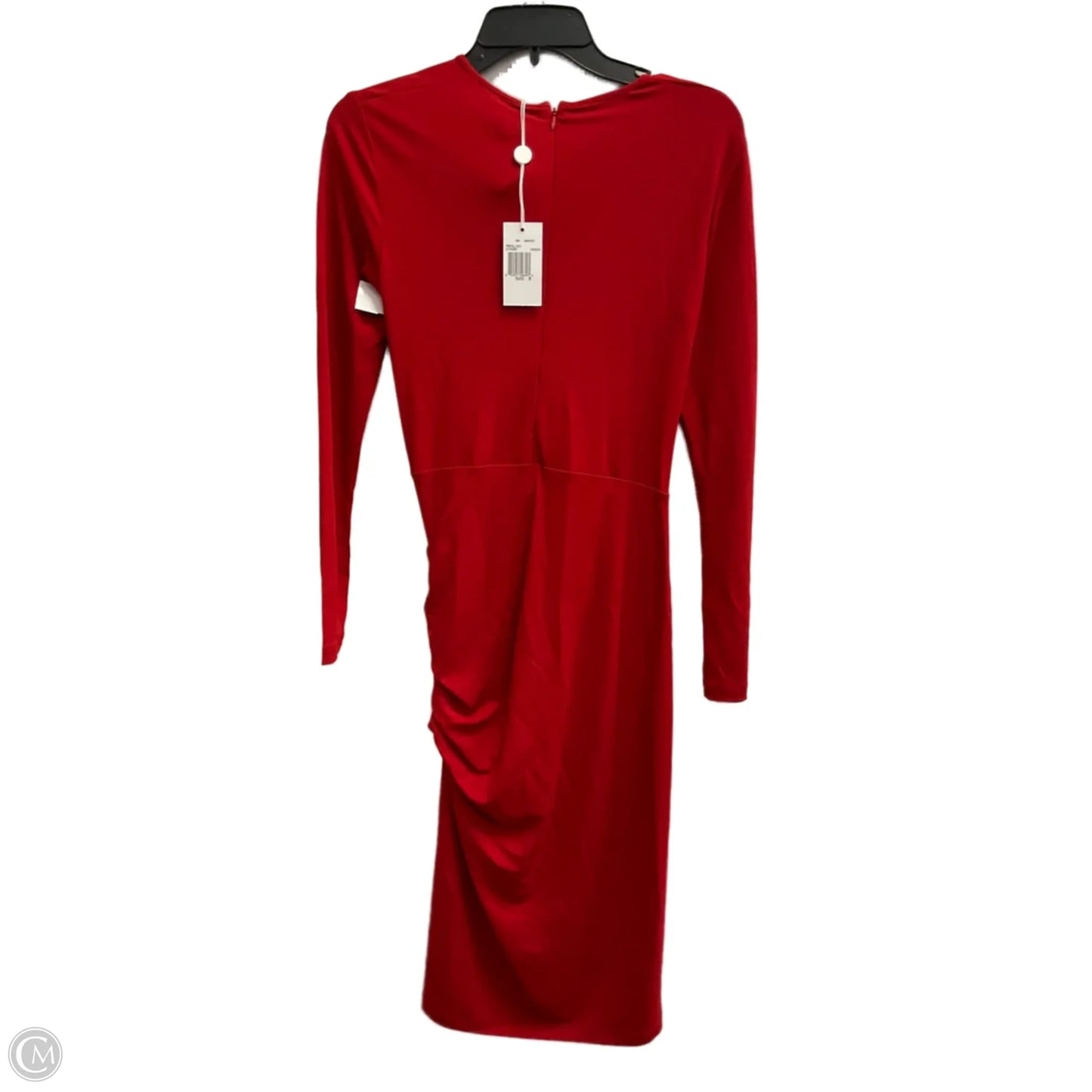 Dress Designer By Michael Kors In Red, Size: 8