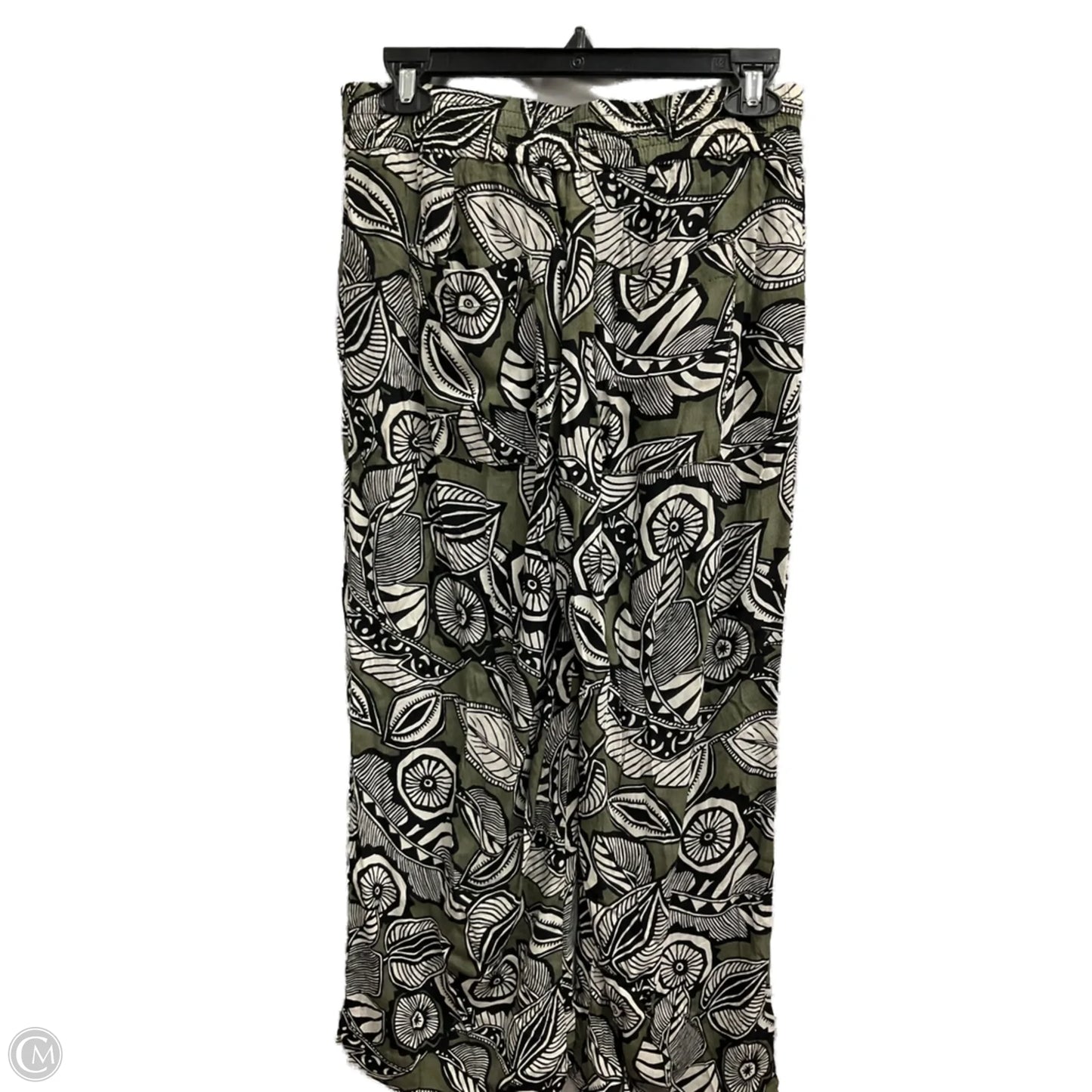Pants Wide Leg By Loft In Green, Size: 2