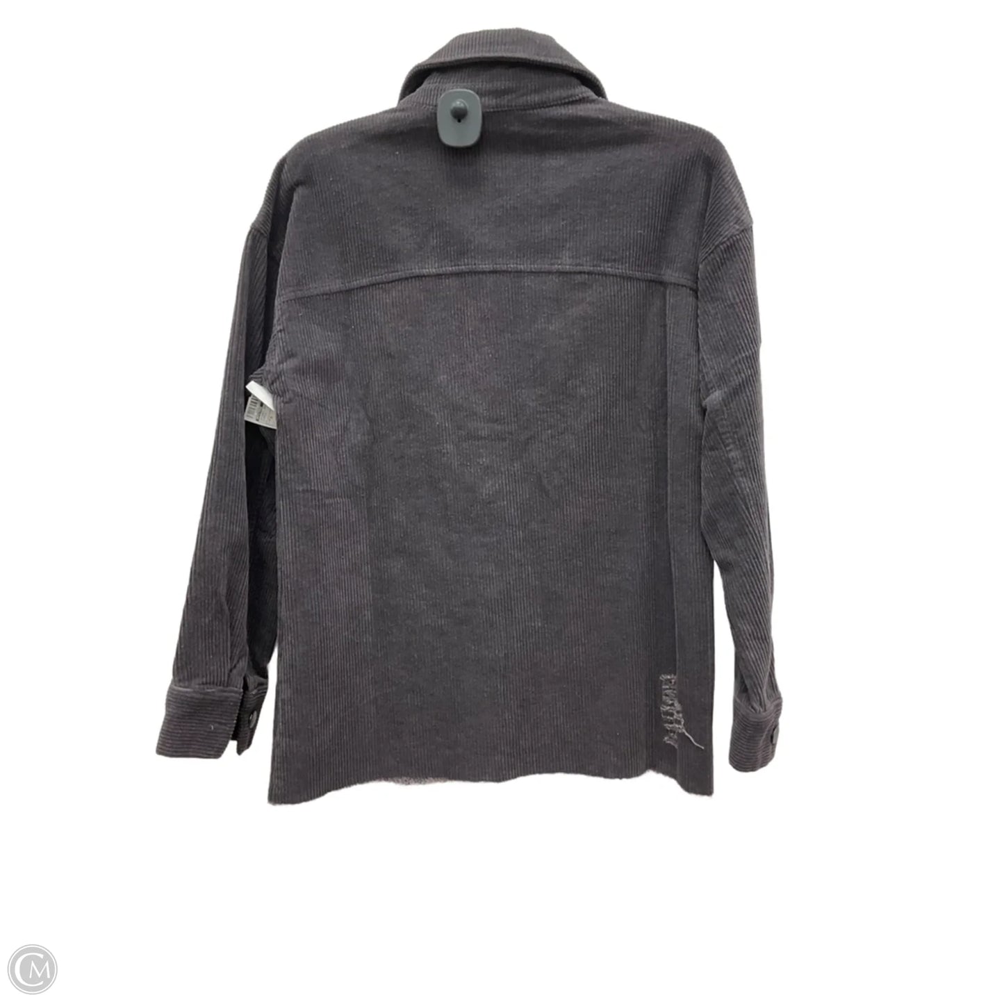 Jacket Shirt By Mystree In Purple, Size: S