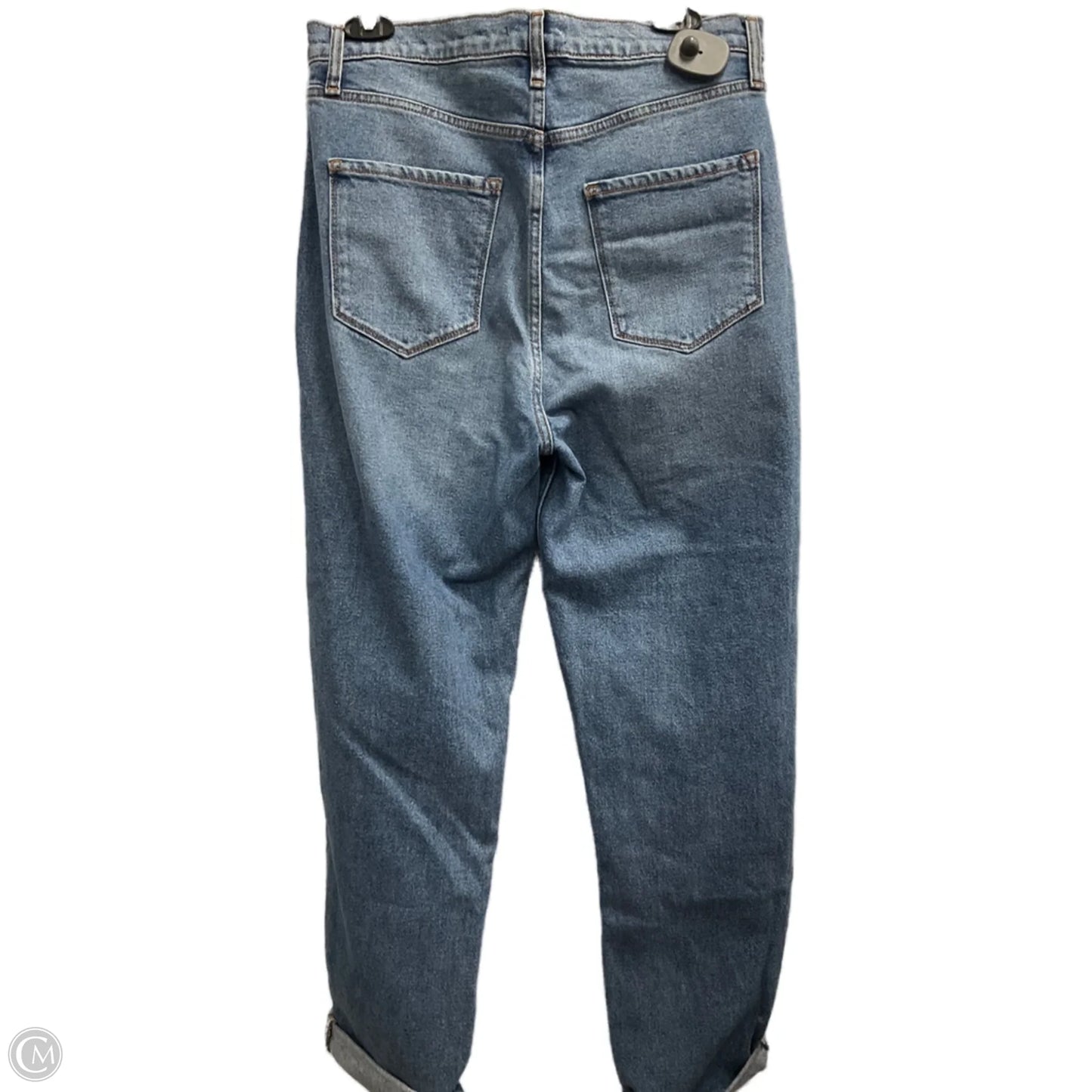 Jeans Straight By Fashion Nova In Blue Denim, Size: 10