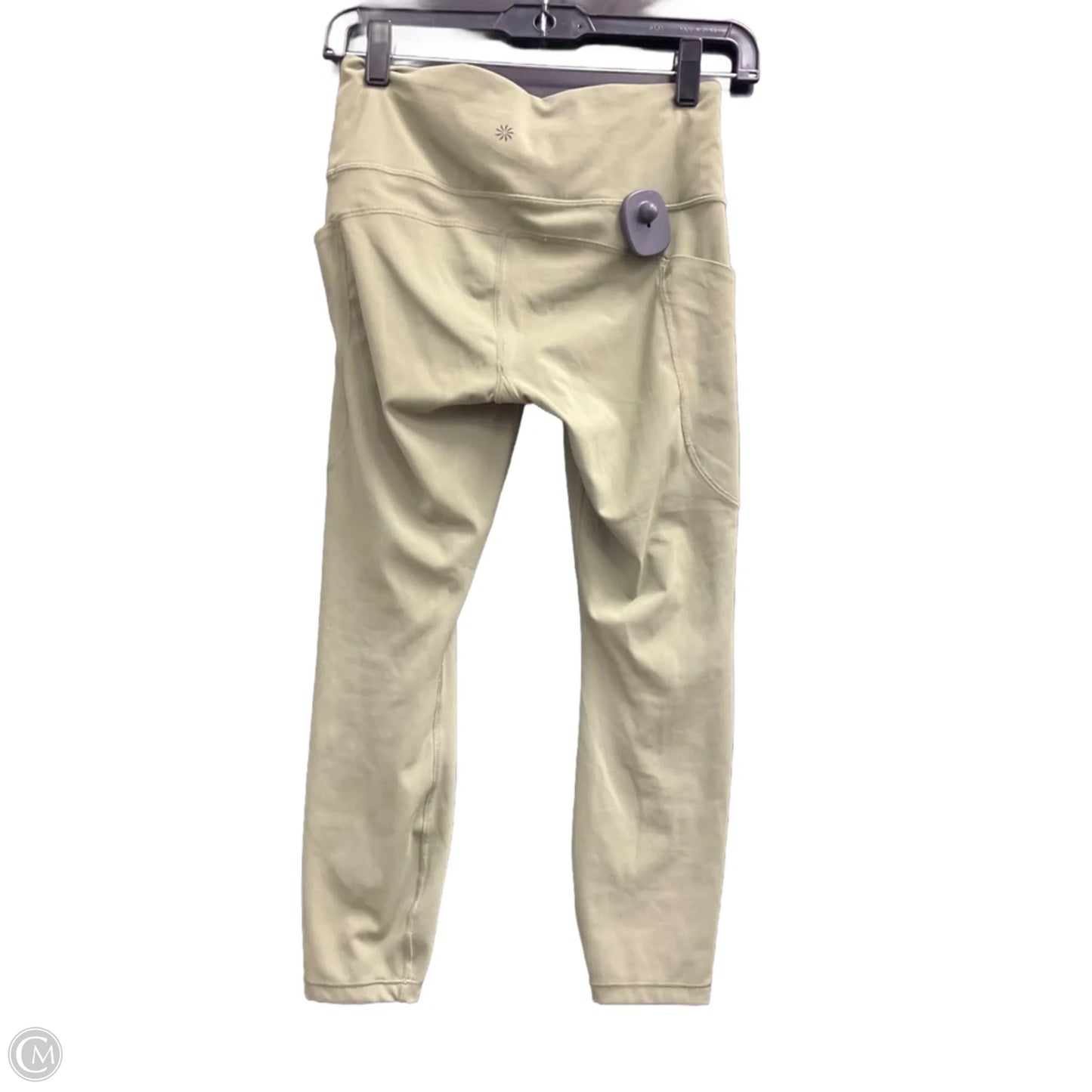 Athletic Leggings Capris By Lululemon In Green, Size: S