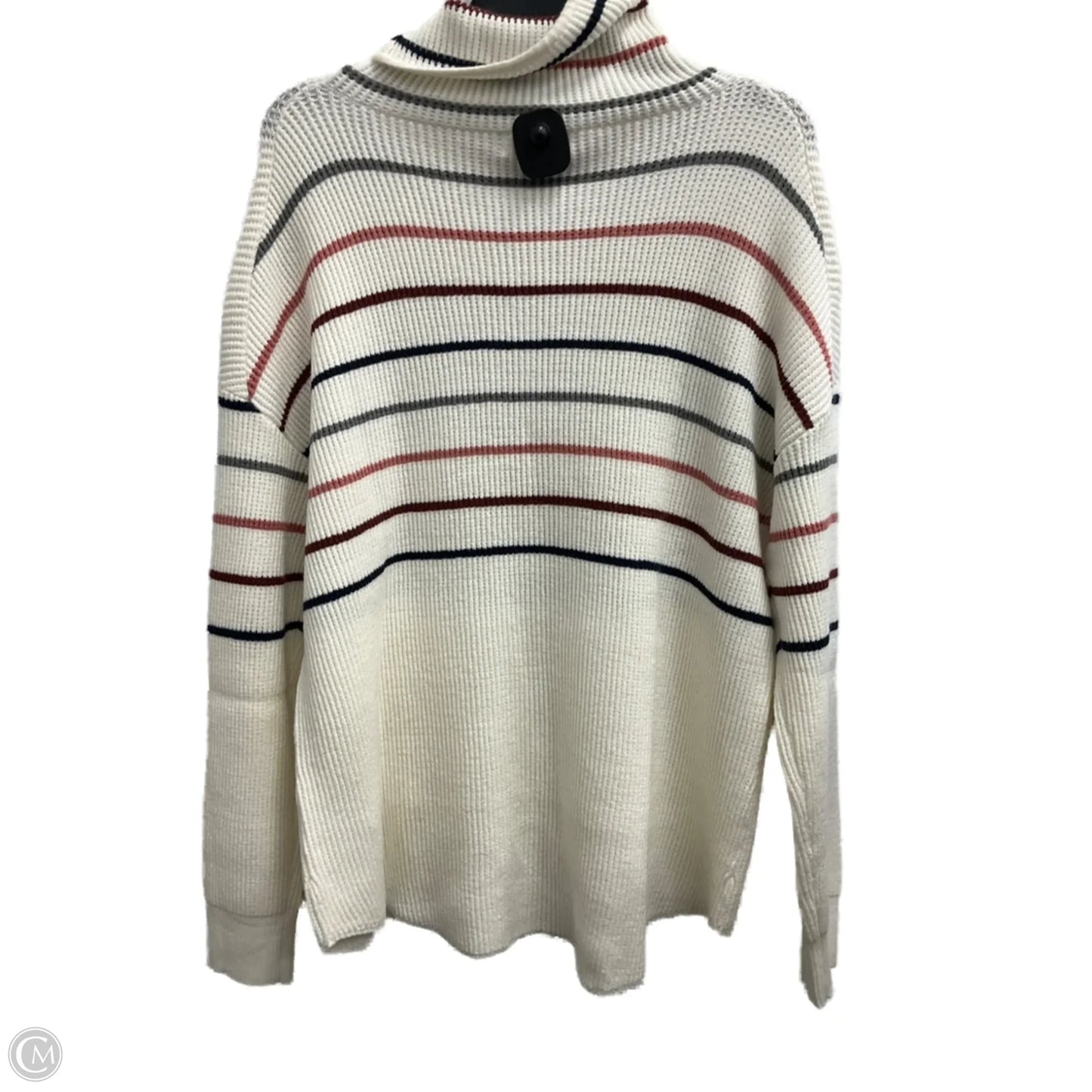 Sweater By Carve Designs In Striped Pattern, Size: L