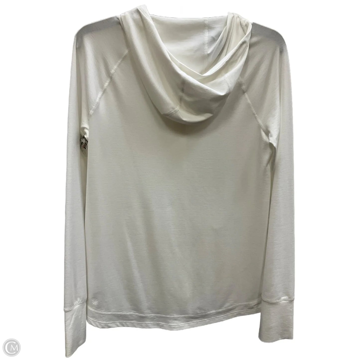 Athletic Jacket By Athleta In White, Size: S