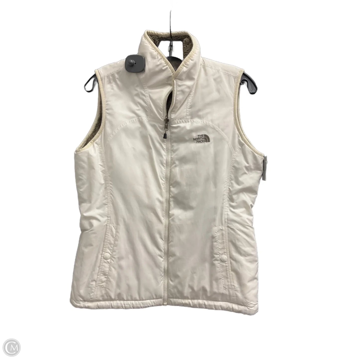Vest Puffer & Quilted By The North Face In White, Size: S