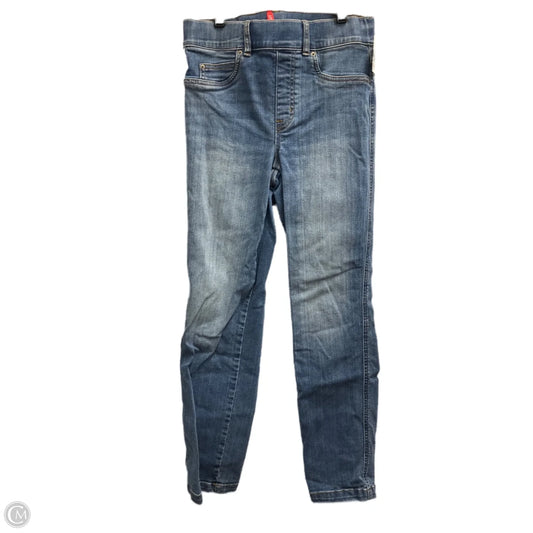 Jeans Skinny By Spanx In Blue Denim, Size: Sp