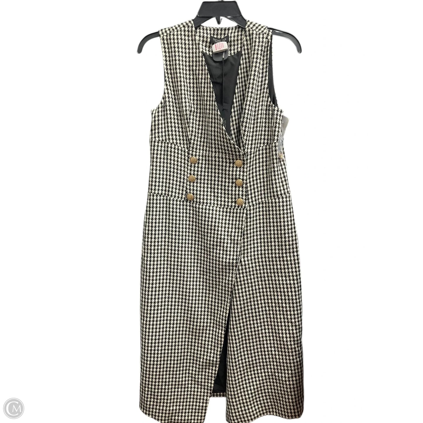 Dress Casual Midi By Rachel Zoe In Checkered Pattern, Size: 4