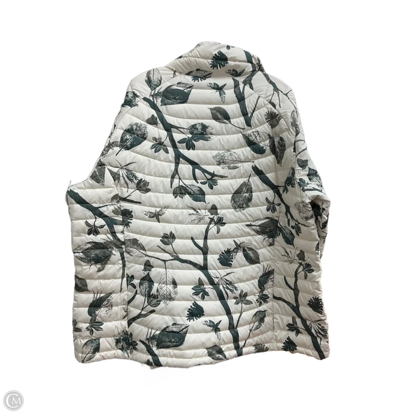 Coat Puffer & Quilted By Columbia In Floral Print, Size: 2x