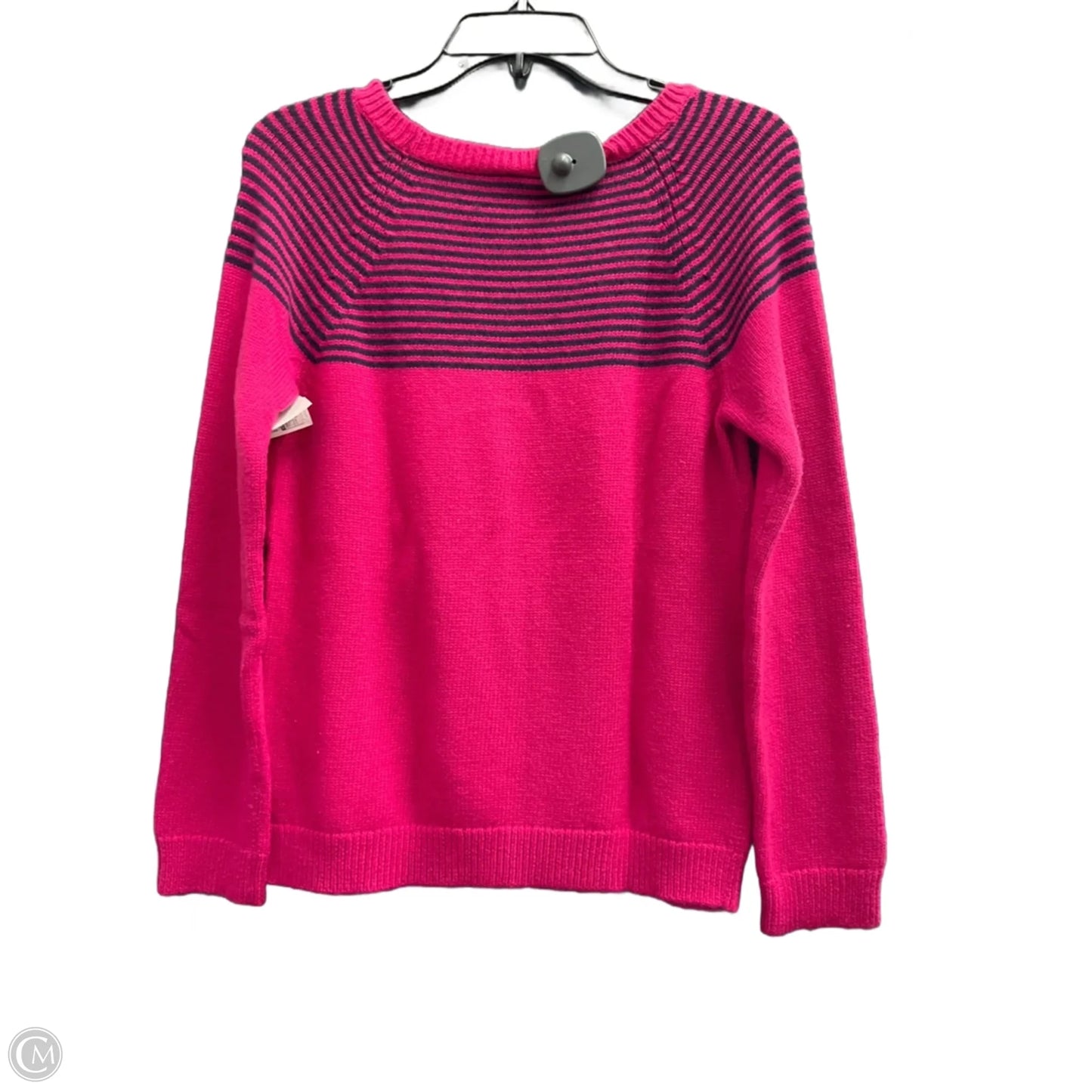 Sweater By Talbots In Pink, Size: L