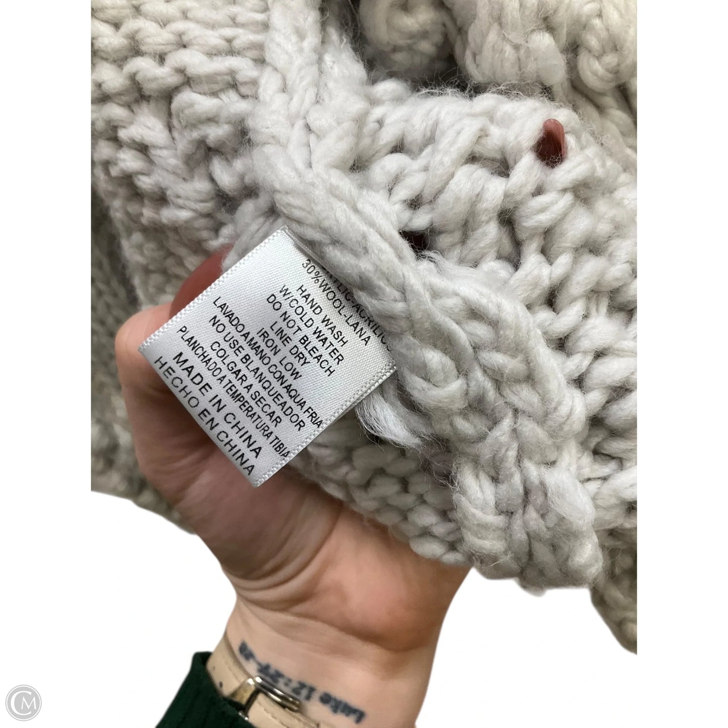 Cardigan By &merci In Grey, Size: S