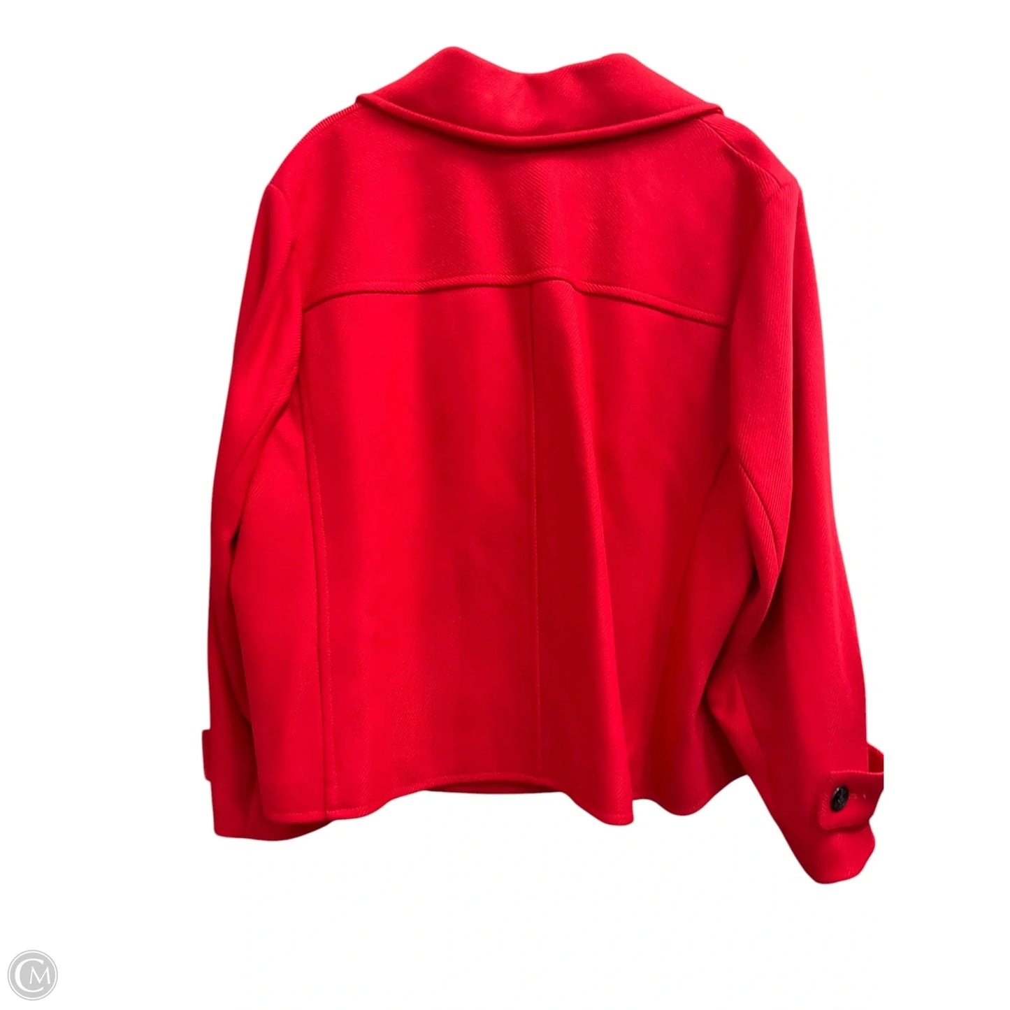 Jacket Other By Lands End In Red, Size: 24