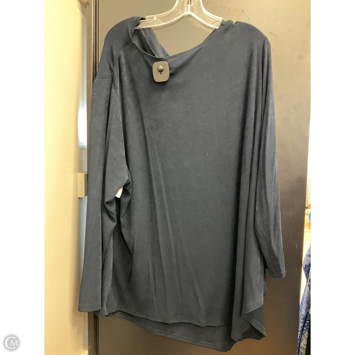 Top Long Sleeve By Chicos In Blue, Size: Xxl