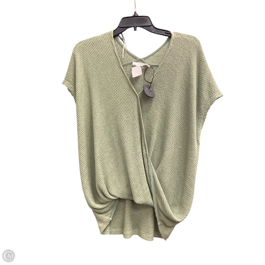 Vest Sweater By Lush In Green, Size: S