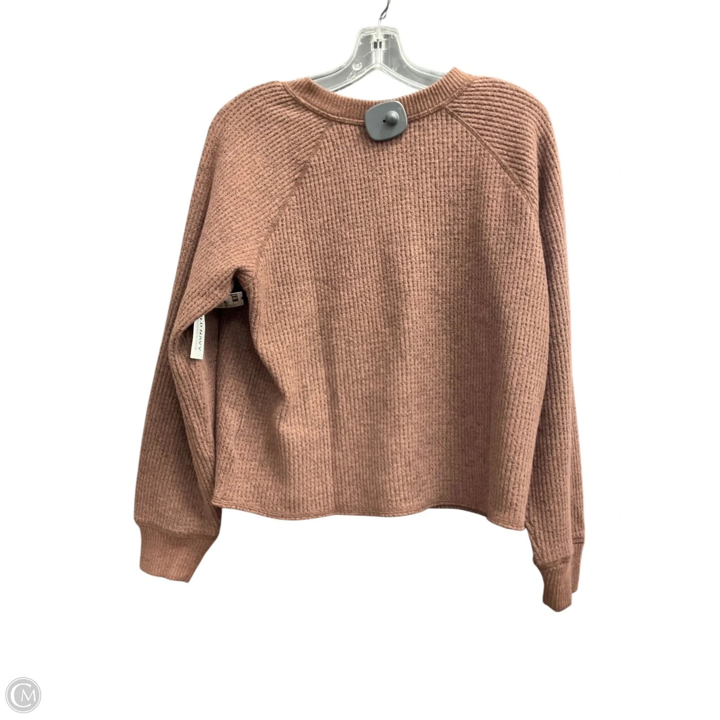 Top Long Sleeve By Old Navy In Brown, Size: S