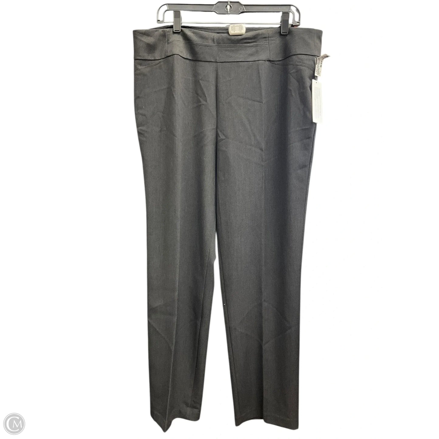 Pants Dress By Investments In Grey, Size: 16