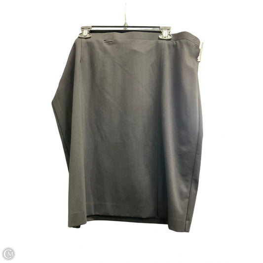 Skirt Mini & Short By Chicos In Black, Size: Xxl