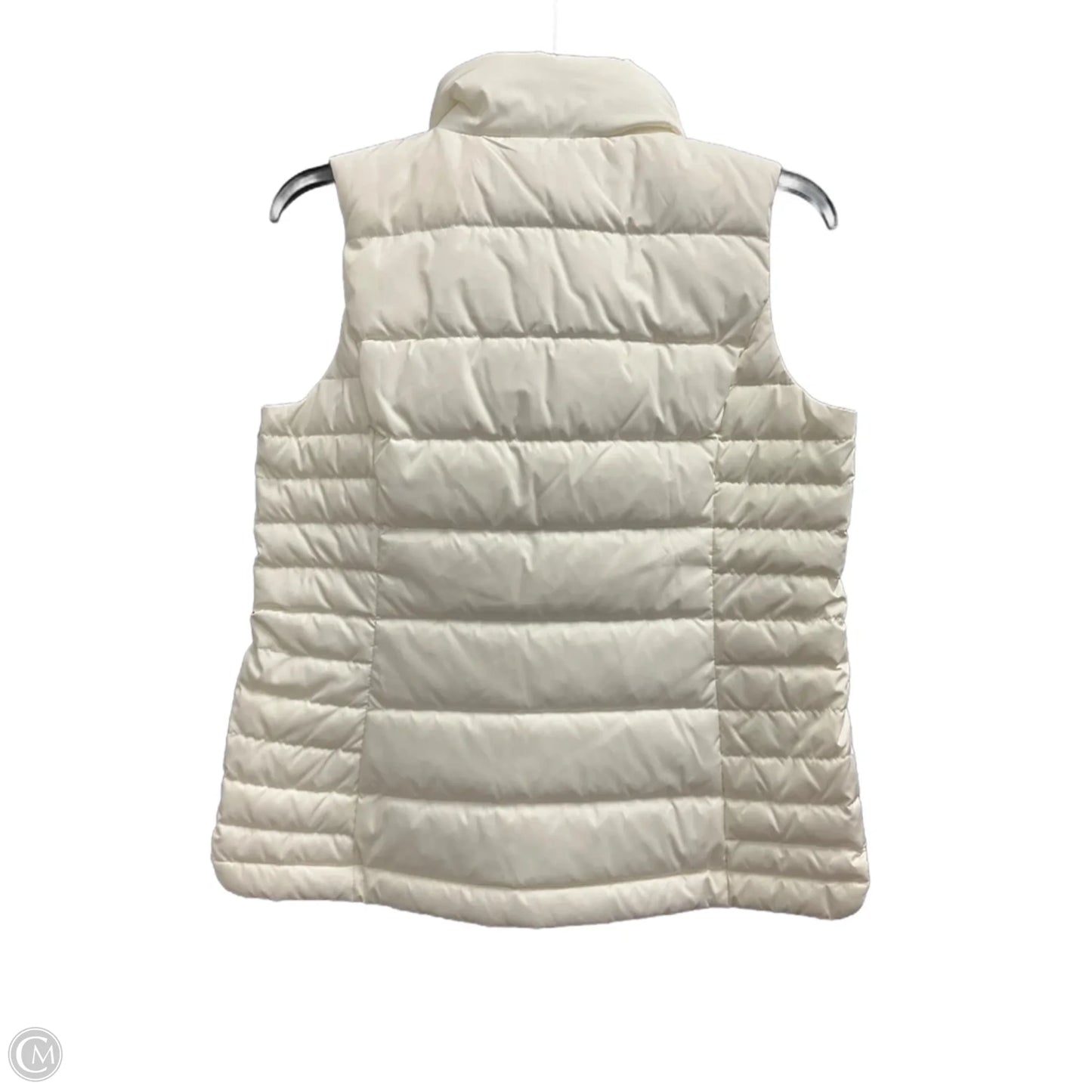 Vest Puffer & Quilted By Lands End In White, Size: Xs