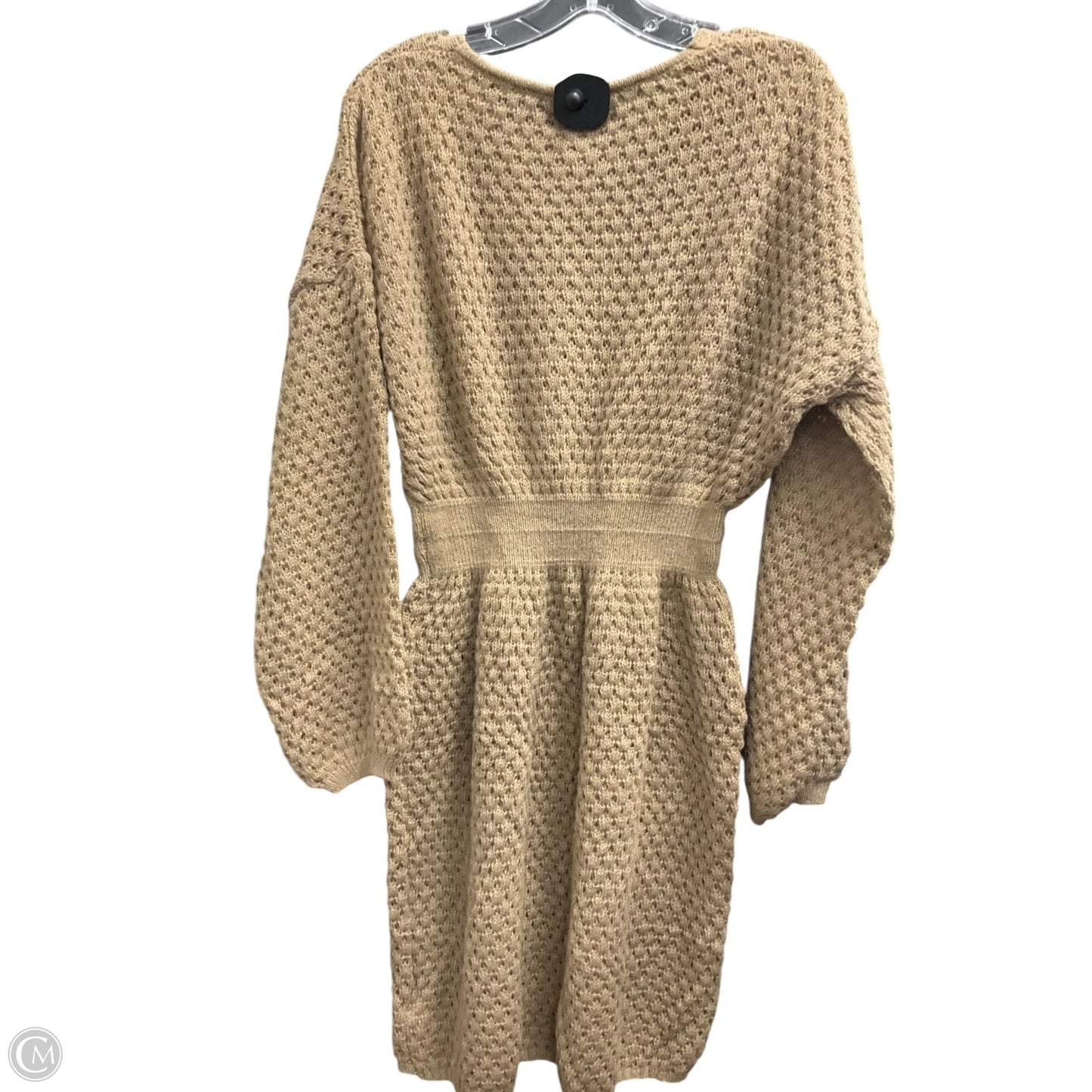 Dress Sweater By Cupshe In Brown, Size: L
