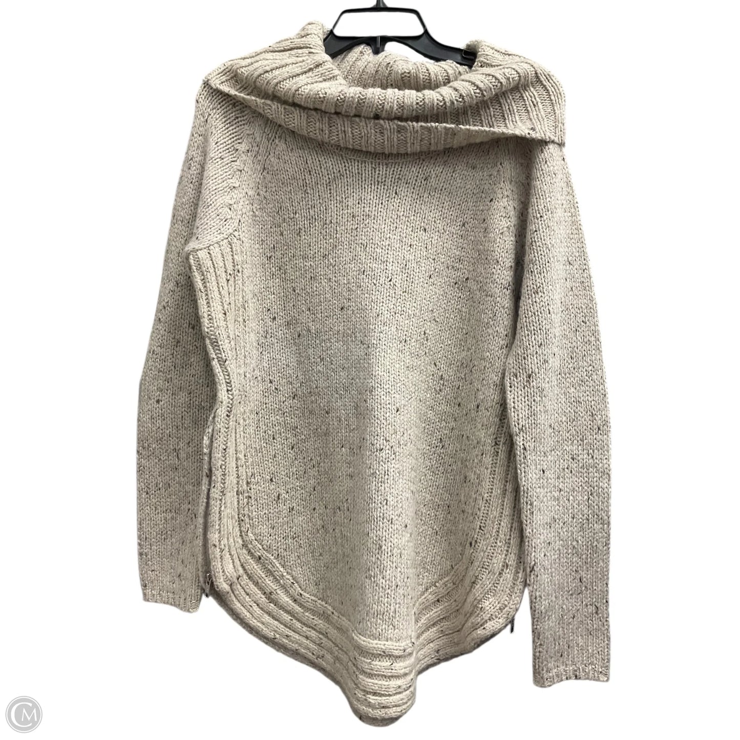 Sweater By Cynthia Rowley In Beige, Size: L