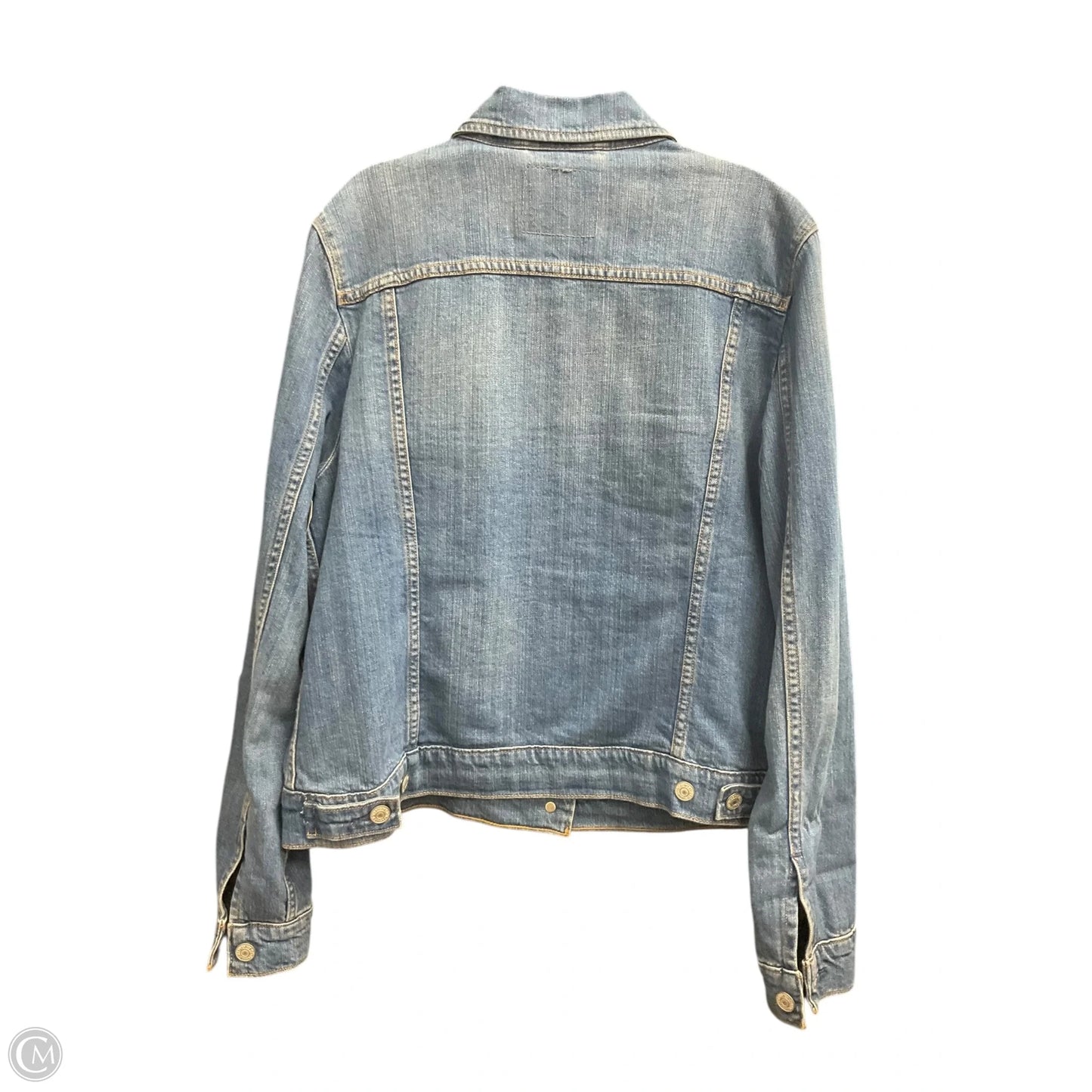 Jacket Denim By Levis In Blue Denim, Size: Xl