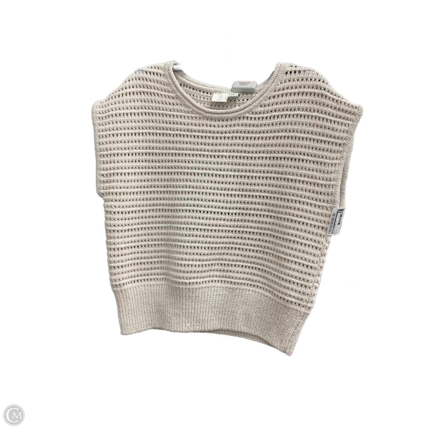 Vest Sweater By Joie In Cream, Size: L