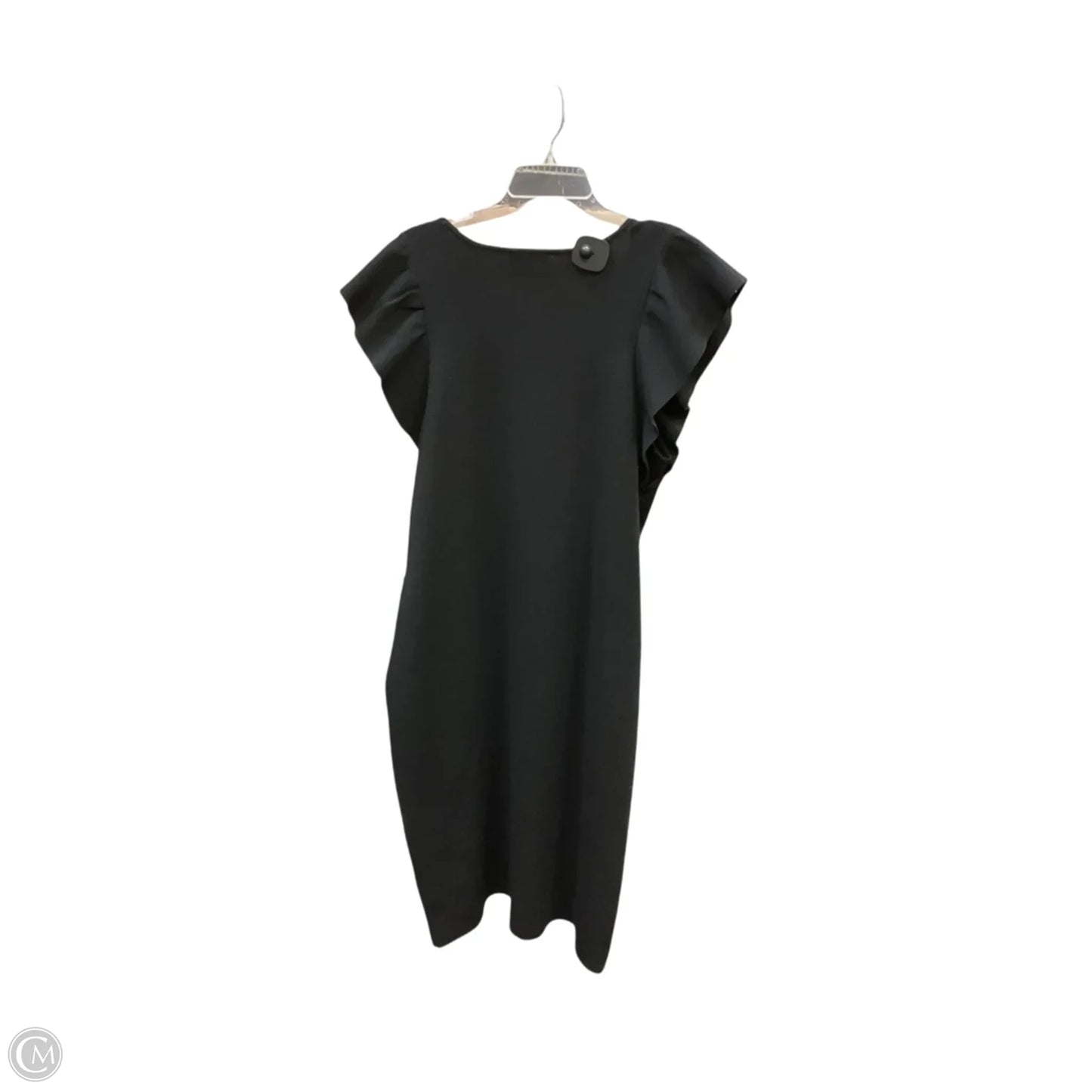 Dress Party Midi By Express In Black, Size: Xl