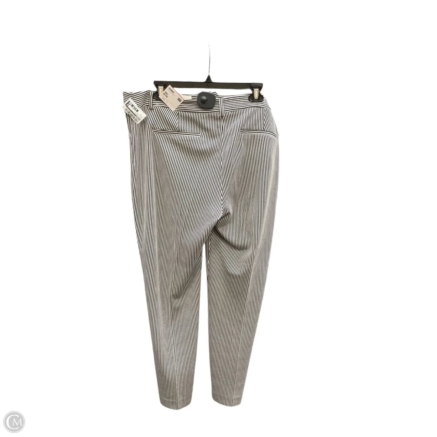 Pants Dress By Express In Striped Pattern, Size: 16