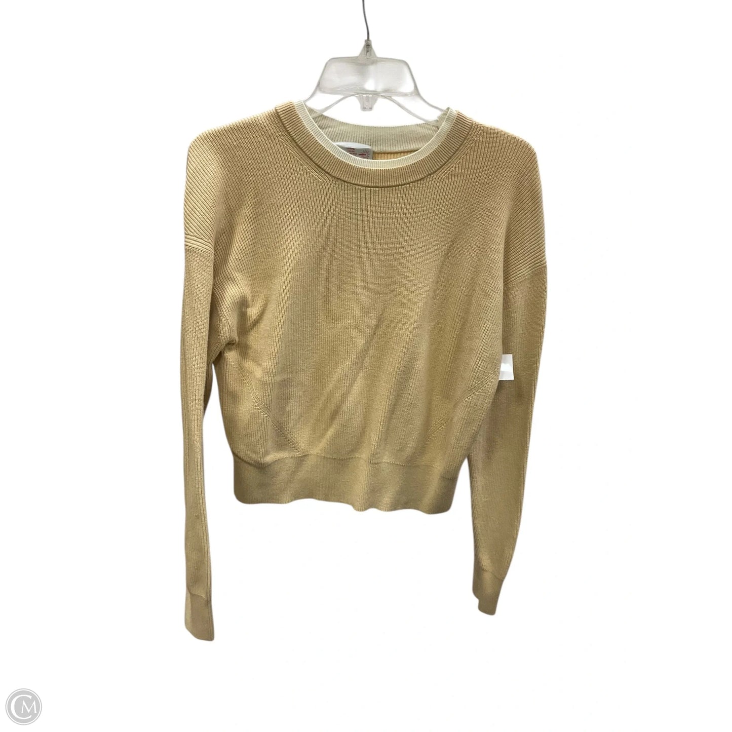 Sweater By Lululemon In Yellow, Size: 6