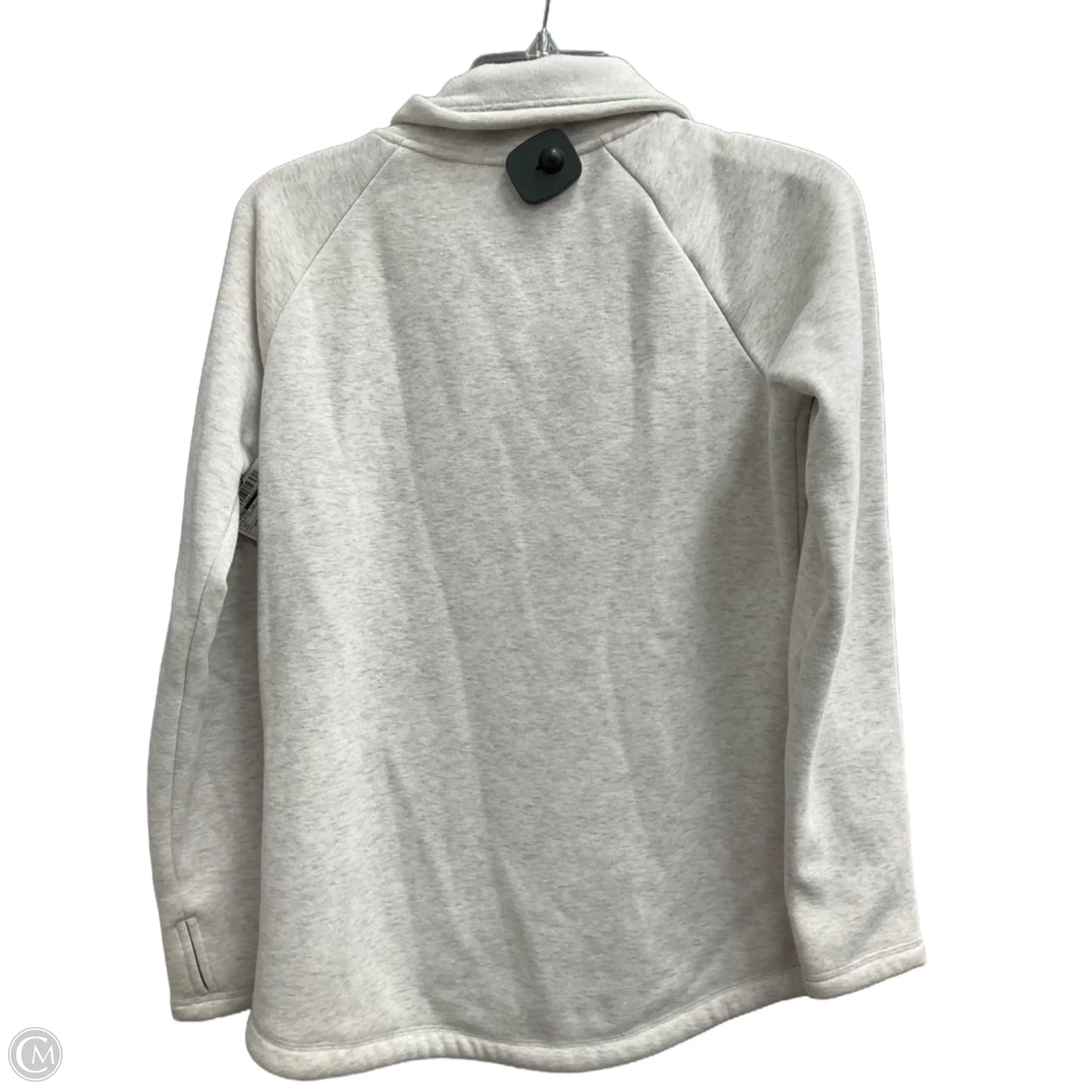 Athletic Top Long Sleeve Collar By Athleta In Grey, Size: Xsp