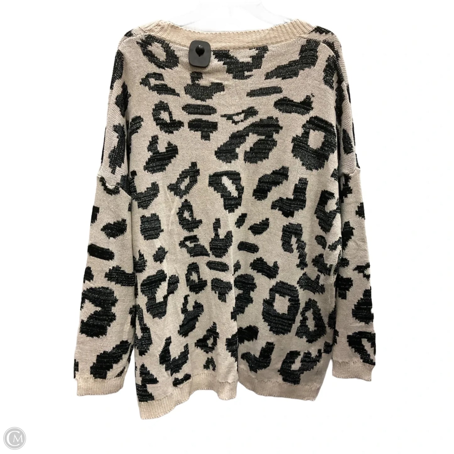 Cardigan By Umgee In Animal Print, Size: L