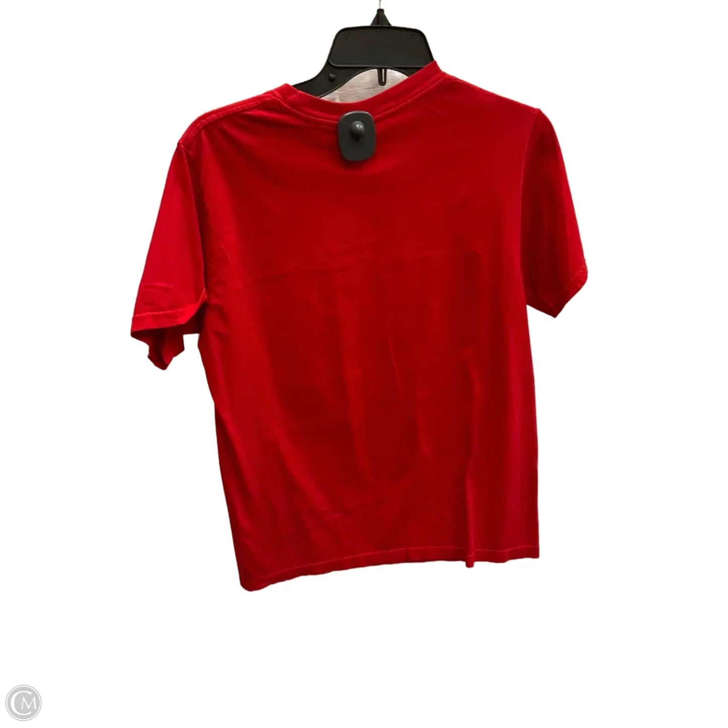 Top Short Sleeve Basic By Cmf In Red, Size: 2x