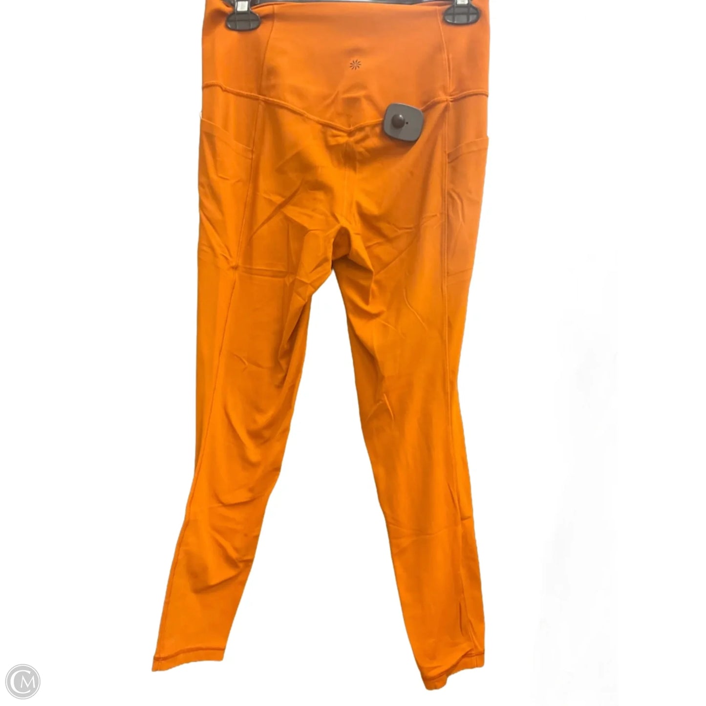 Athletic Leggings By Athleta In Orange, Size: M